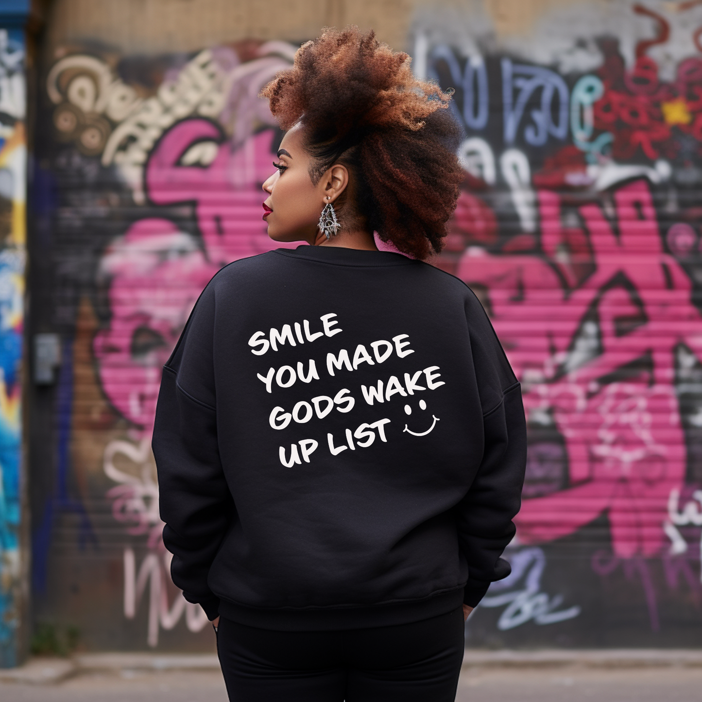 Gods Wake Up List SweatShirt