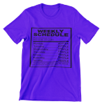 Weekly Hustle T-Shirt (White Lettering)