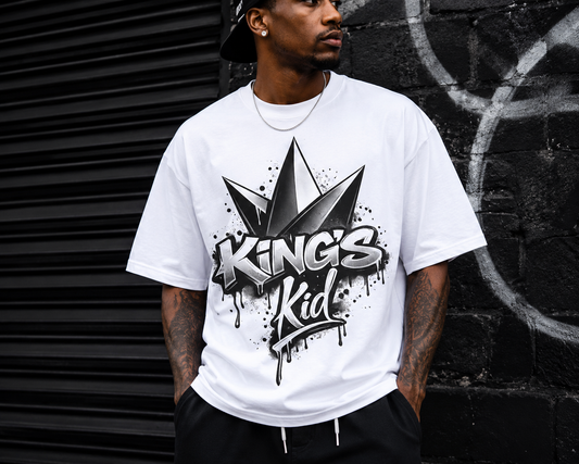 Graffiti Style KING’S kid T-shirts